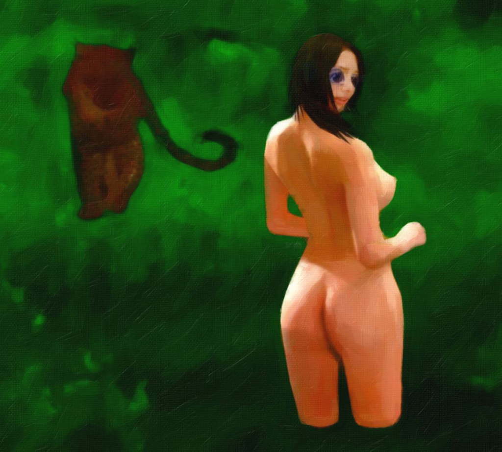 サンプル画像4:人喰い豹に捕獲されし美女の末路(暗黒文庫) [d_190287]