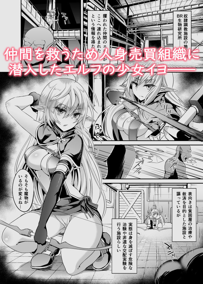 サンプル画像1:逃亡ELF5(白金堂) [d_192410]