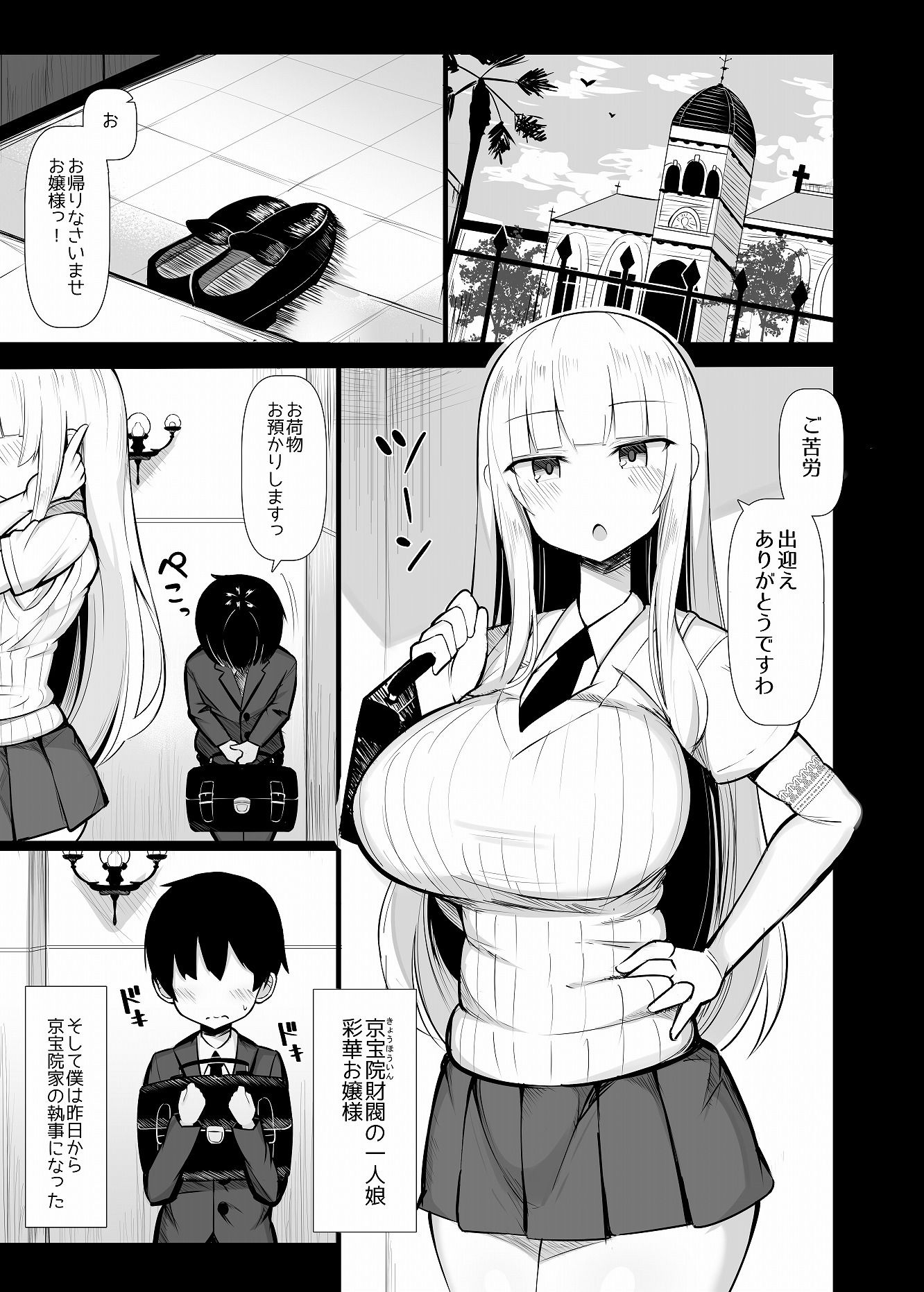 サンプル画像1:お嬢様に買われたボク(ふらいでぃっしゅ) [d_193000]