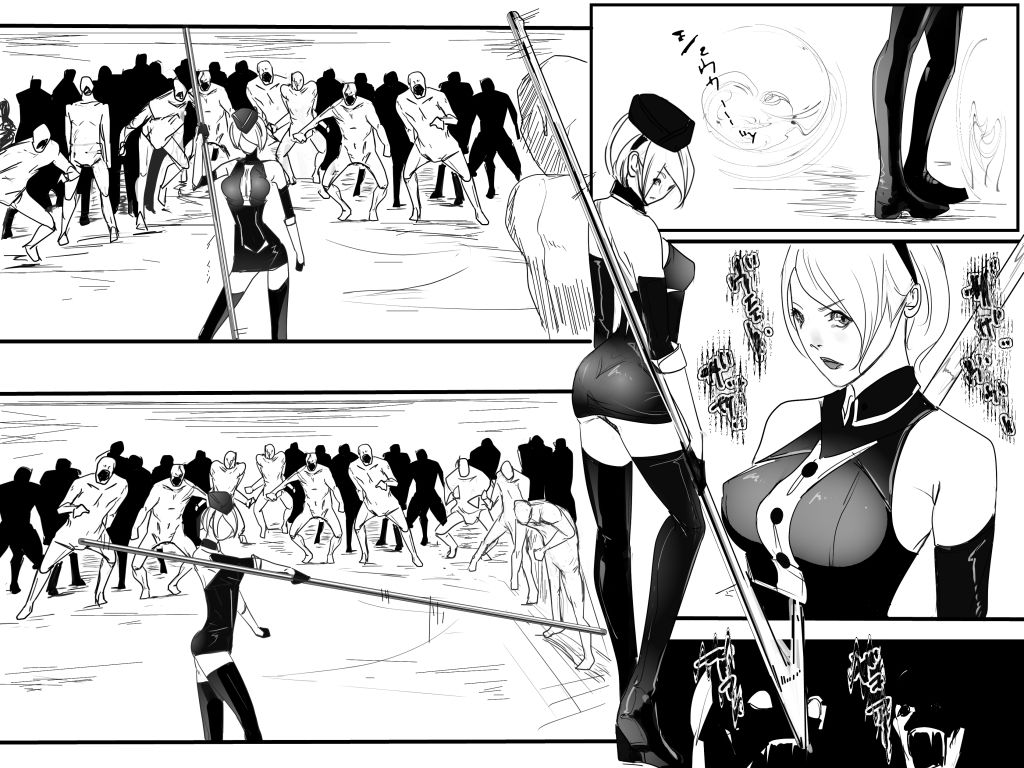 サンプル画像2:異界戦士ラヴェリアース マチュアBADEND Ryona(TCL ART 178-2) [d_193264]