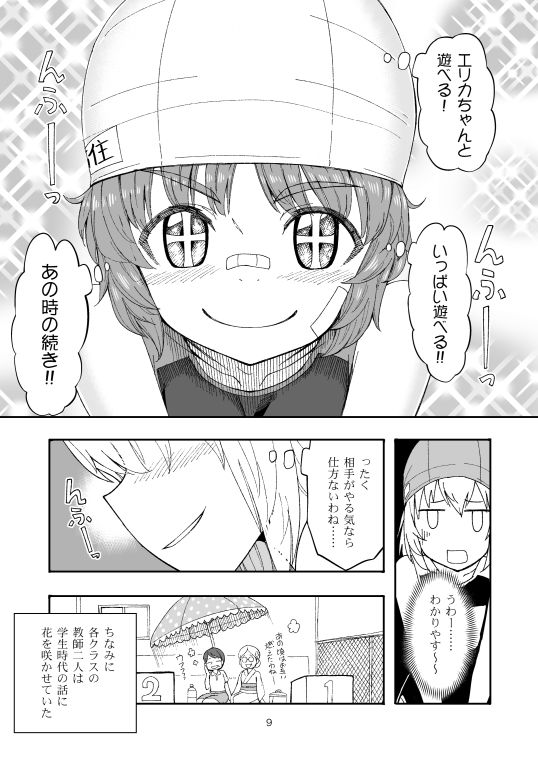 サンプル画像4:××時代のみほとエリカのはなし-水上戦車道編-(すたひろBOX) [d_193451]