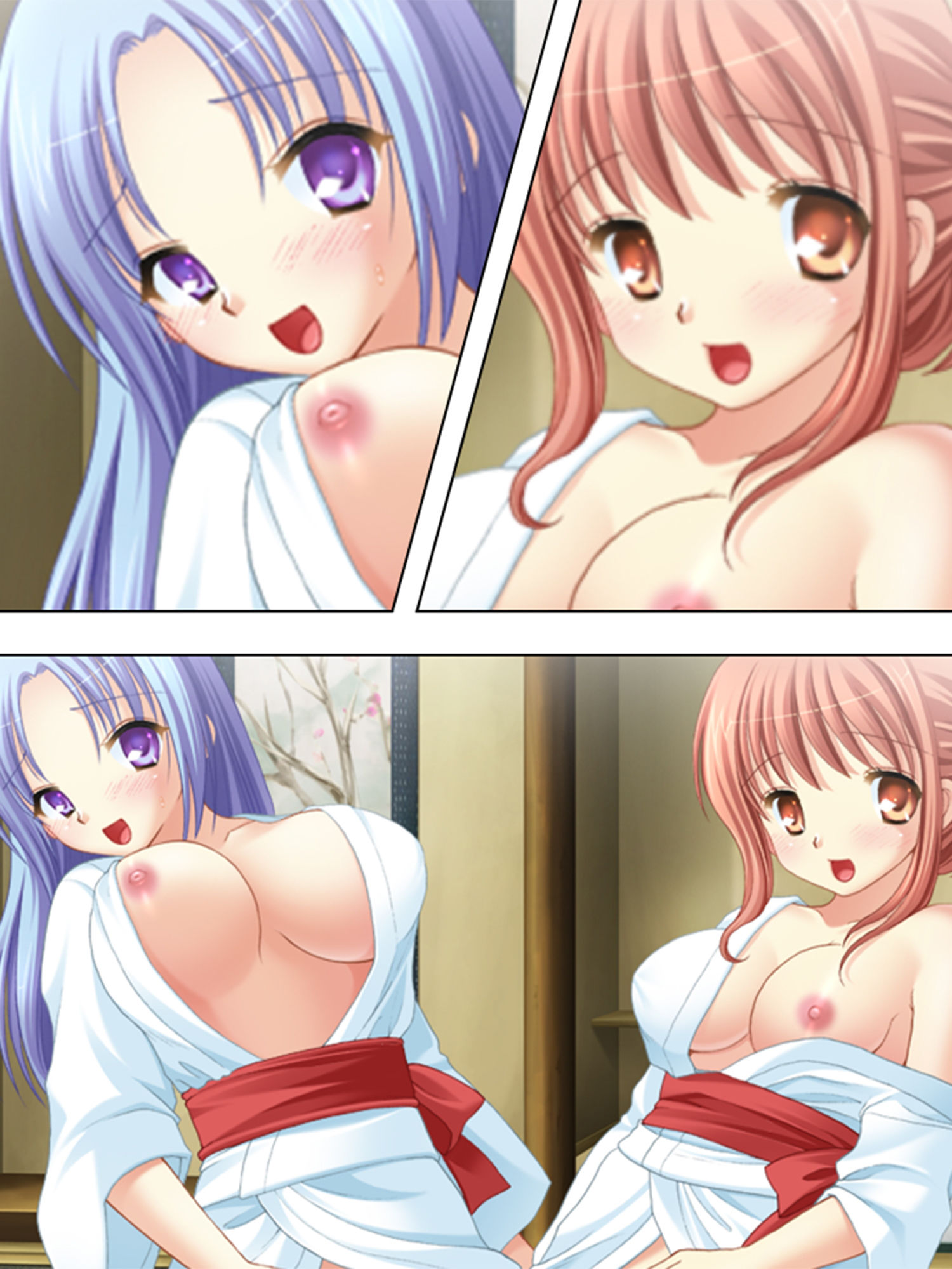 サンプル画像5:京美人とヤリまくり！極楽慰安旅行記 下巻(アロマコミック) [d_193632]