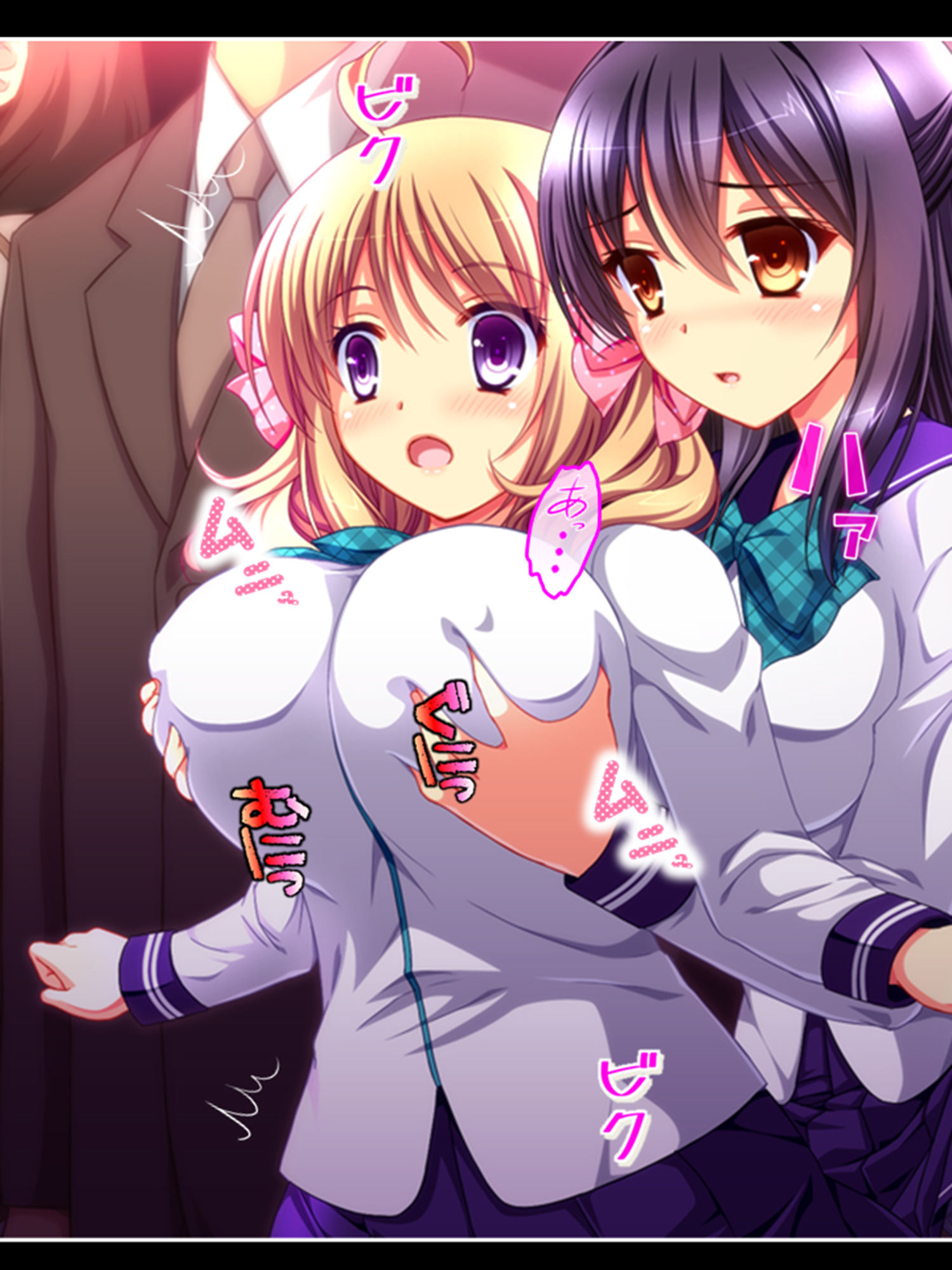 サンプル画像6:悪夢の痴●電車でマワされるレズビアン 下巻(悶々堂) [d_196109]