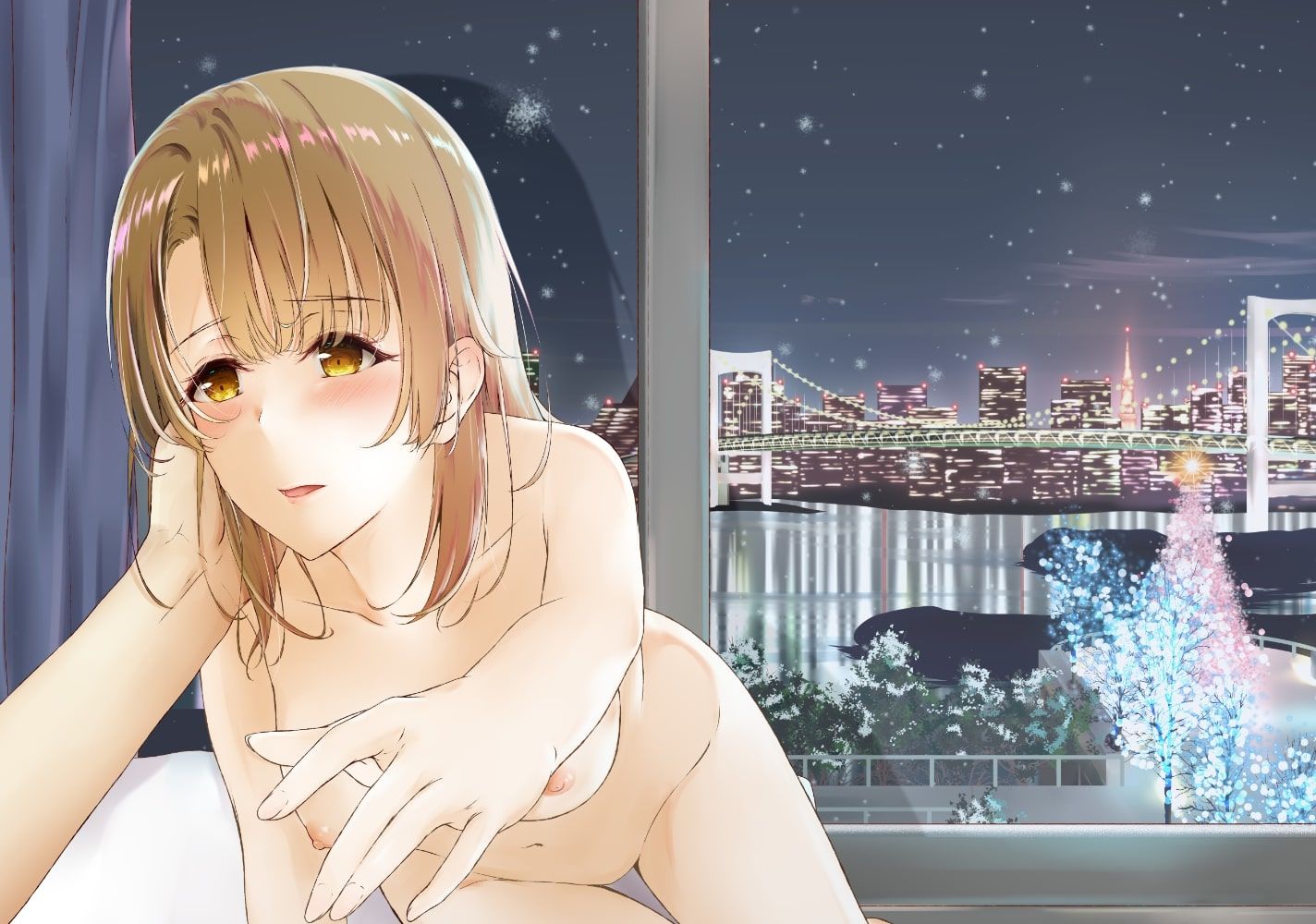 サンプル画像2:いろはすがでれでれで勘違いしそう3(さくら前線) [d_196256]