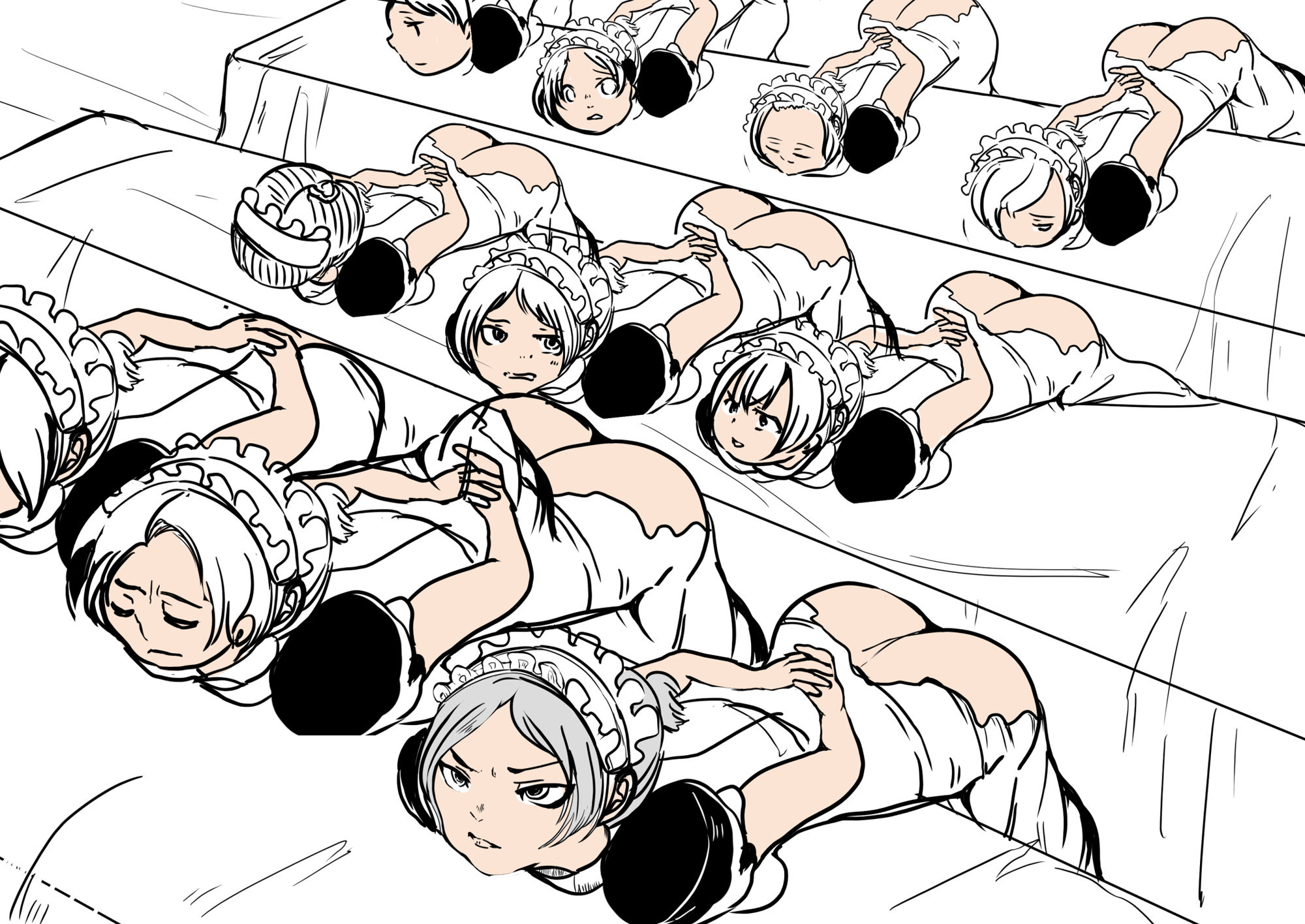 サンプル画像1:負けメイドさんがひどい目に合う話(大海 樹鈴) [d_196695]