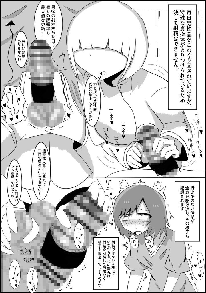 サンプル画像2:悪の組織の実験体になったふたなり奴●の日常(テリ29) [d_196879]