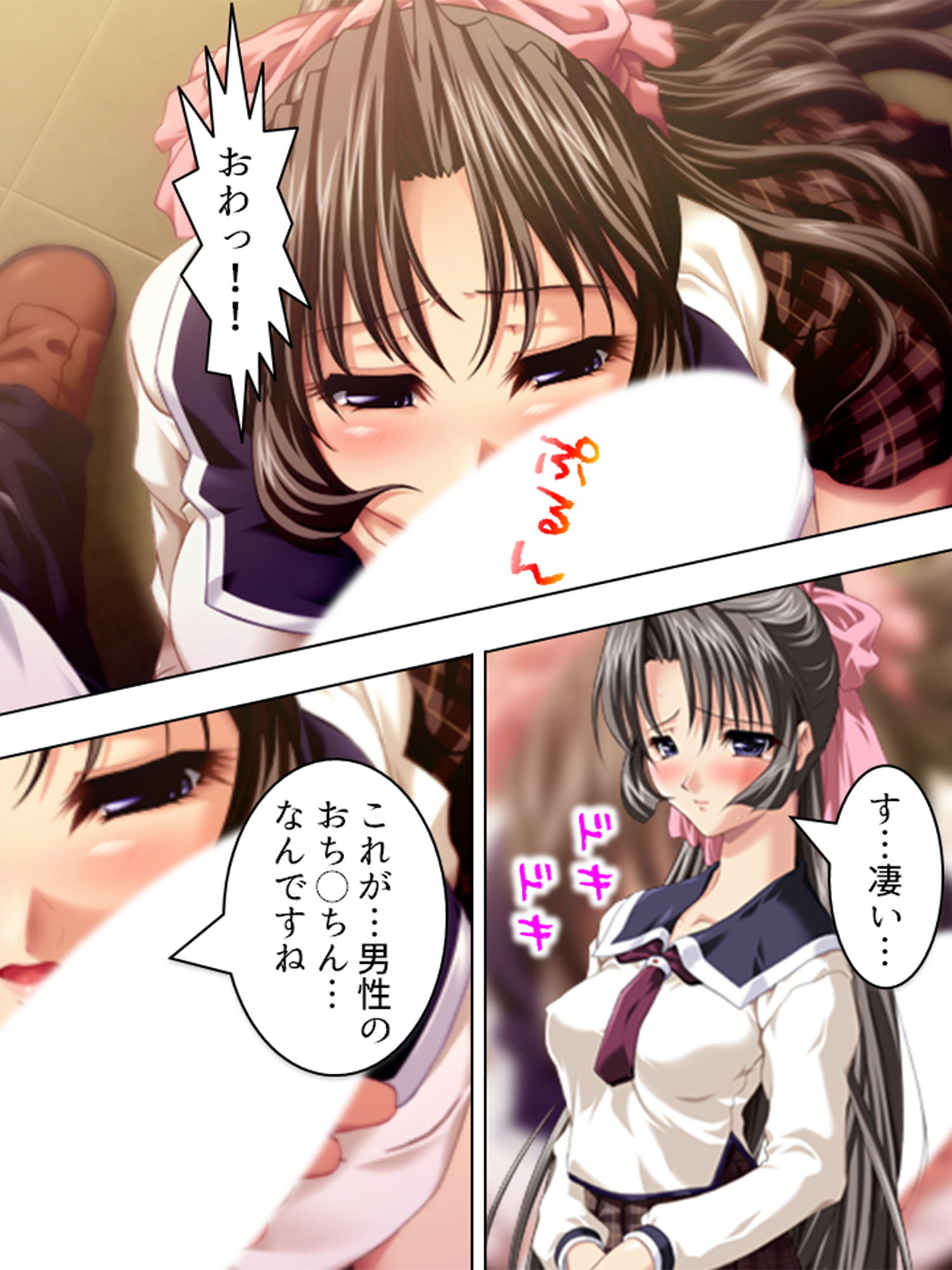 サンプル画像1:男を知らぬお嬢様達を性に従順な女に仕立ててやる ＜総集編＞(悶々堂) [d_197212]