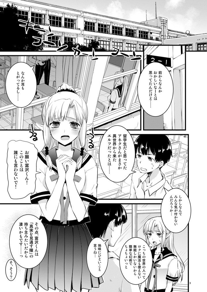 サンプル画像2:ひみつのえるふちゃん(八王子海パン突撃騎兵隊) [d_197432]