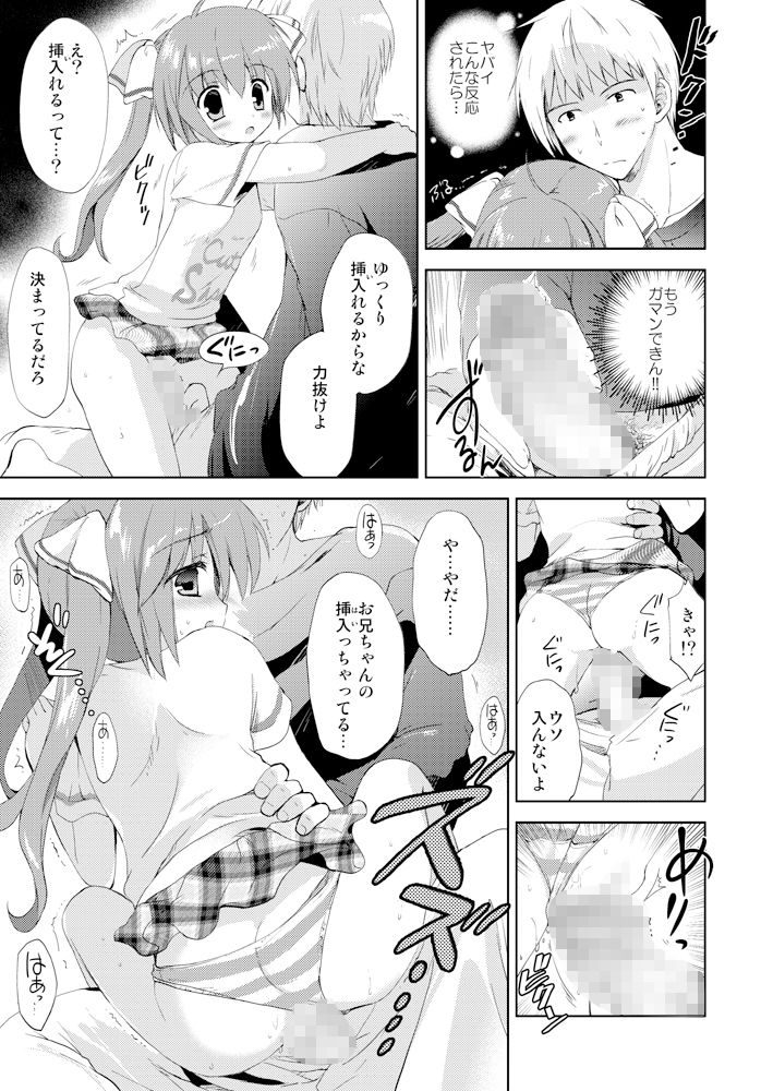 サンプル画像1:宅配テロに遭ったら妹とHできてしまった(こりすや) [d_198907]