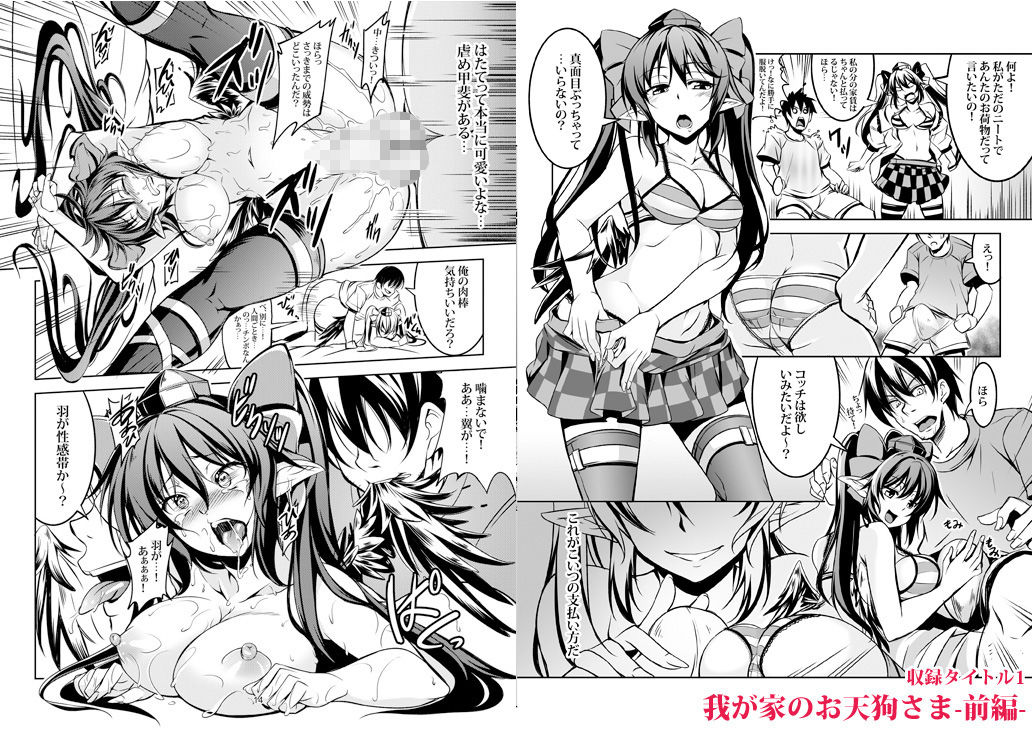 サンプル画像3:我が家のお天狗さま-総集編-(風芸WindArTeam) [d_199104]