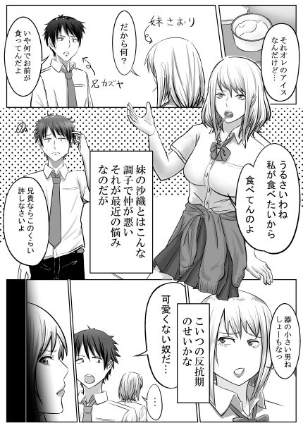 サンプル画像2:毎日妹でシコってたのバレてた件(冬眠明けの蛇口) [d_199245]