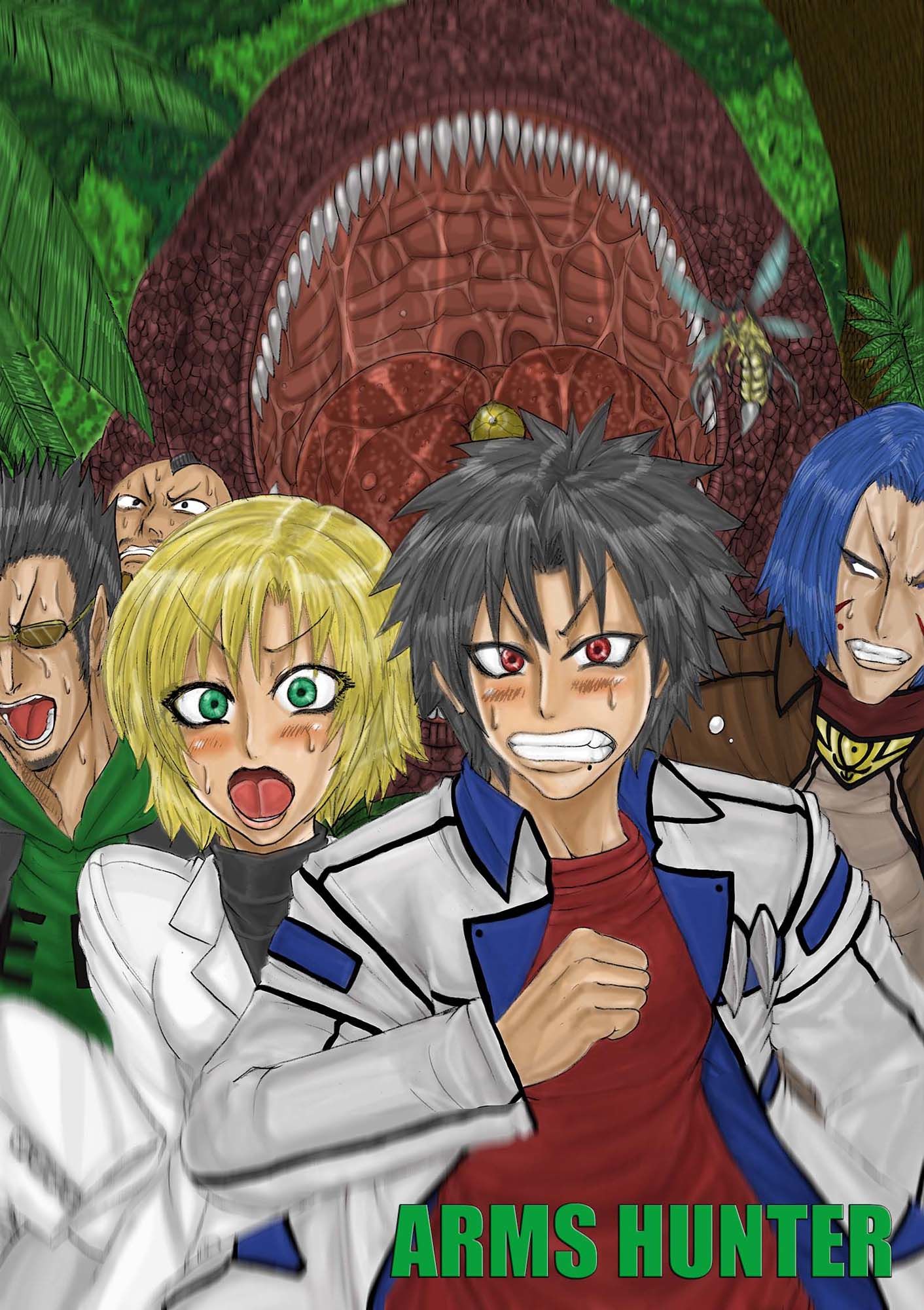 サンプル画像2:ARMS HUNTER(BLACK SOUSAI STUDIO) [d_200957]