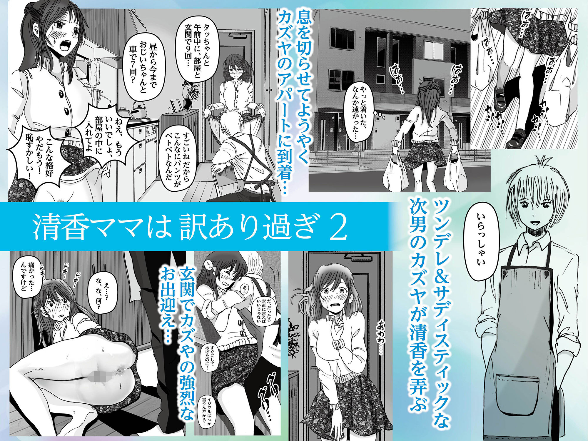 サンプル画像4:清香ママは訳あり過ぎ 2(ラプソディーズ) [d_201700]