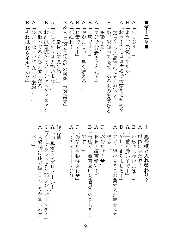 サンプル画像3:TSF漫才3(NGONGO-MART) [d_202209]