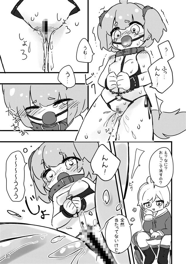 サンプル画像3:おしおきわんこ 総集編1(廃蜜灯) [d_203693]