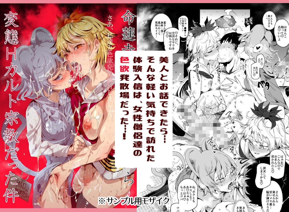 サンプル画像1:命蓮寺体験入信・嫌悪姦セット(にゅう工房) [d_203965]