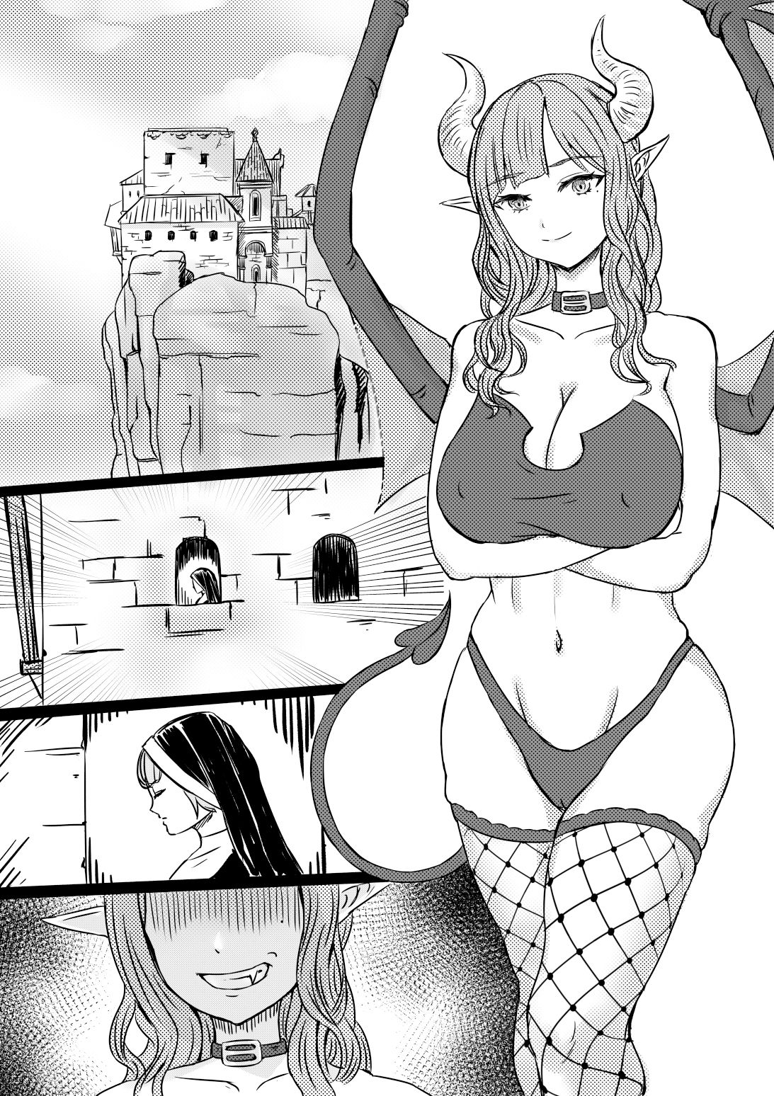 サンプル画像1:背徳の修道女(籠り灯) [d_205971]