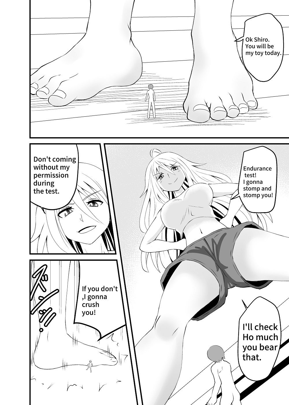 サンプル画像5:ひたすら裸足(アホ寺僧侶) [d_207638]