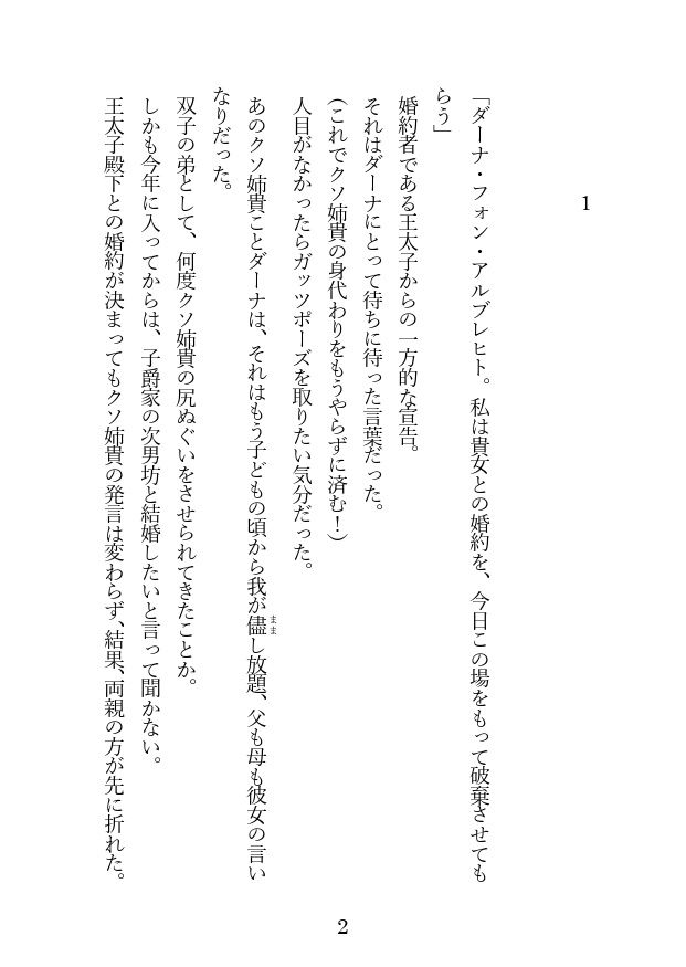 婚約破棄に異議を唱えたら、王子殿下を抱くことになった件の画像1