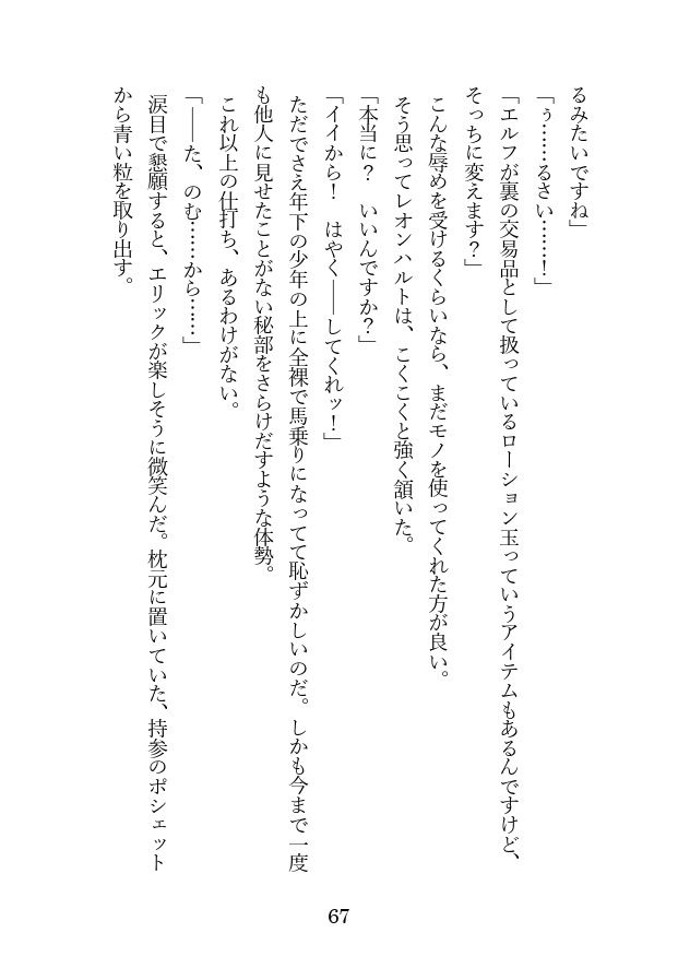 婚約破棄に異議を唱えたら、王子殿下を抱くことになった件の画像4