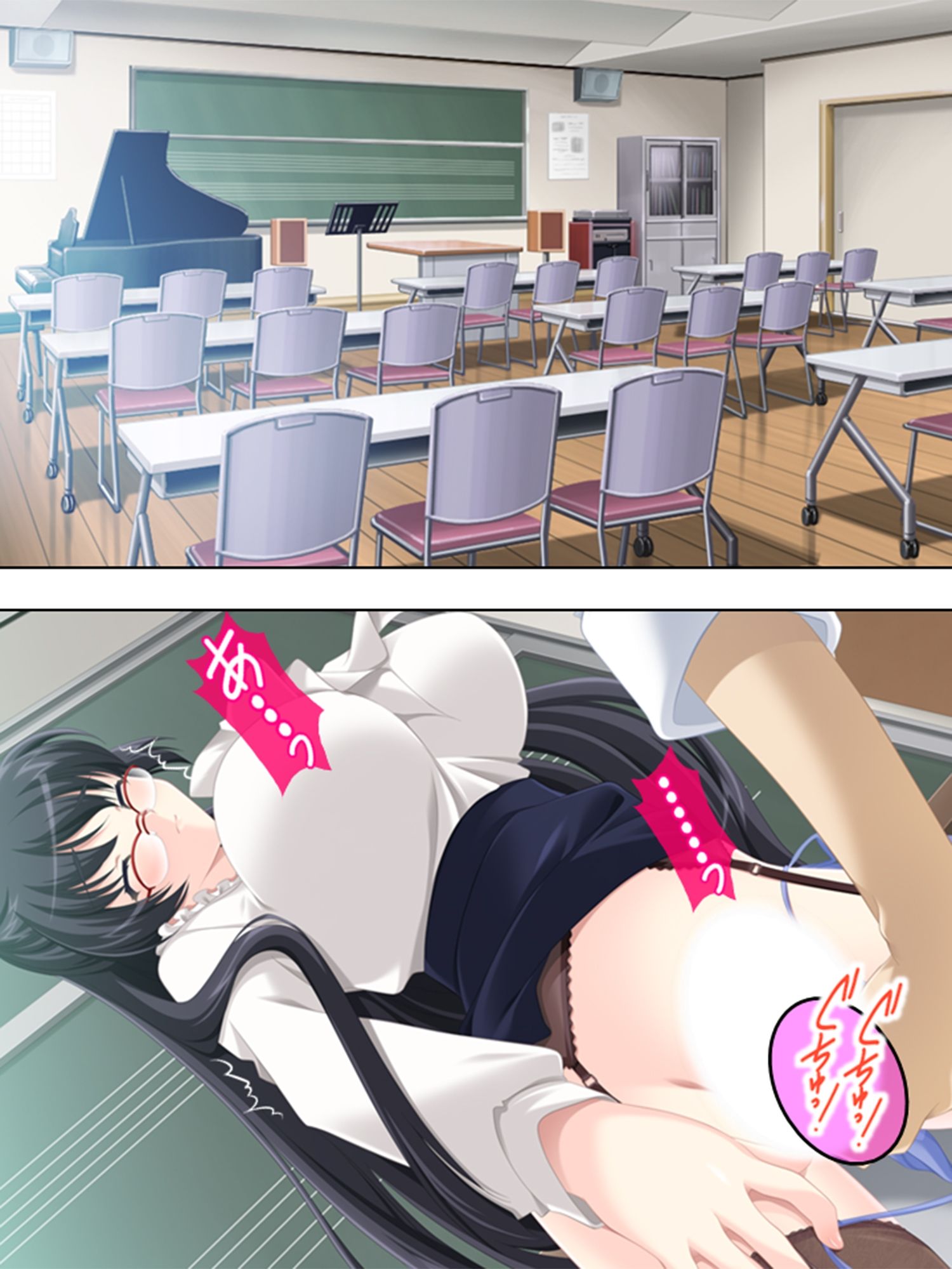 サンプル画像1:アブない性教育。〜優等生が牝に堕ちるまで〜 4巻(アロマコミック) [d_208226]