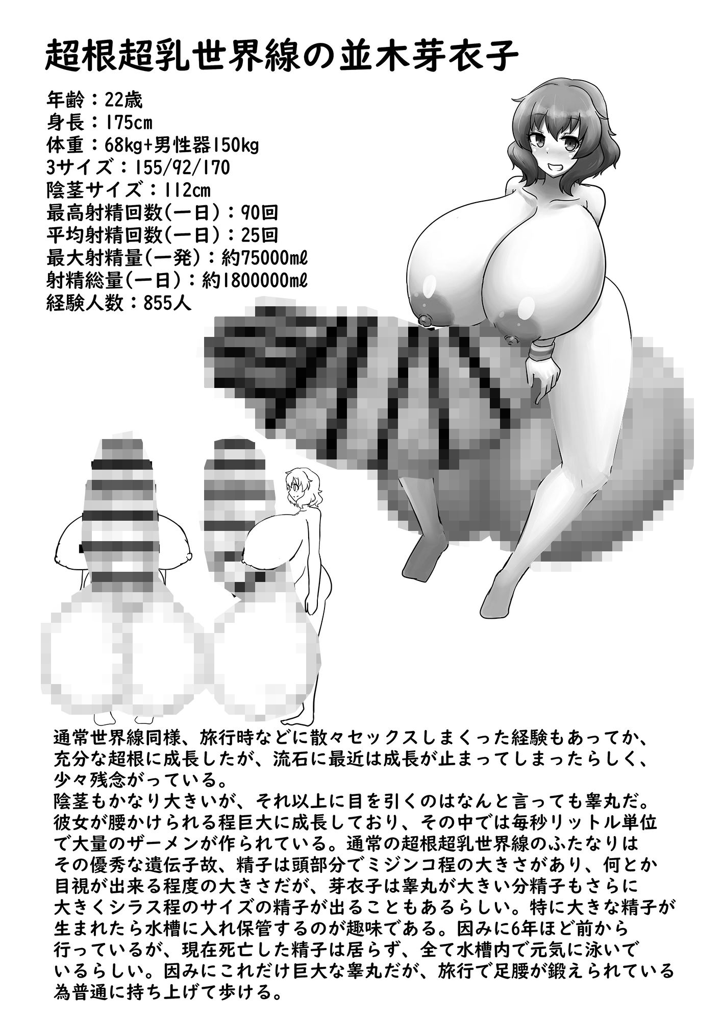 超根超乳世界線のアイドル名鑑2