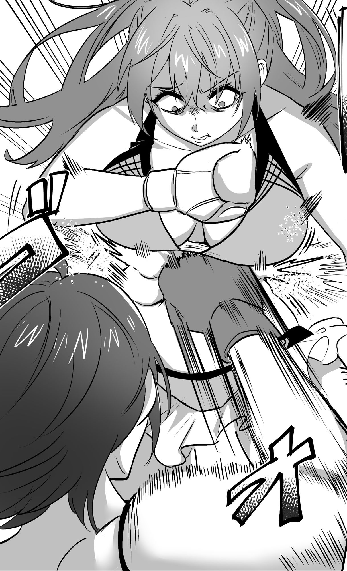 サンプル画像2:Fighting School 1(Fighting Scene) [d_208597]