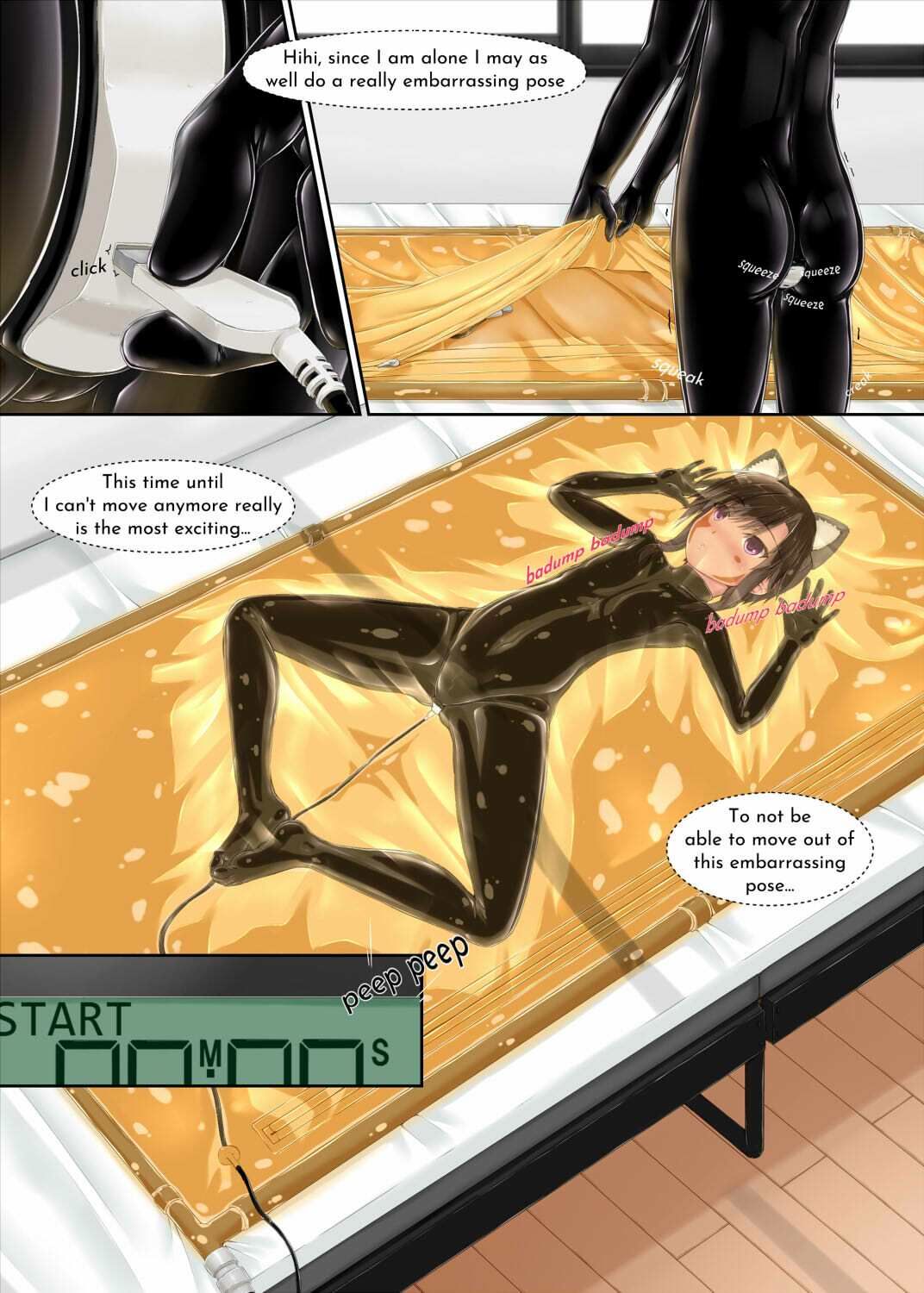 サンプル画像2:Kuroneko Album -English-(妄想美術部) [d_209564]