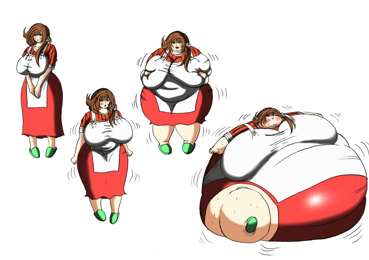 サンプル画像3:太る太る太るファイルNO.02(ふくらみんと) [d_209726]