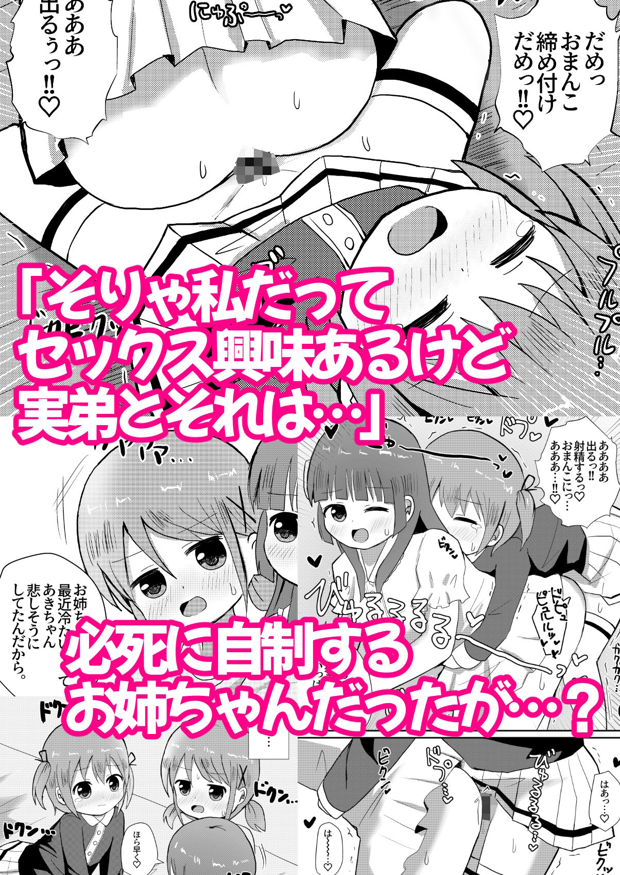 サンプル画像3:男の娘あき お姉ちゃんと一線越えちゃった！(さがみおきば) [d_209963]