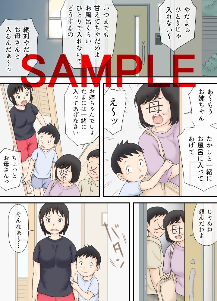 サンプル画像1:私が少し年の離れた弟と つながってしまった夜の事。(あとり秋尚) [d_210138]