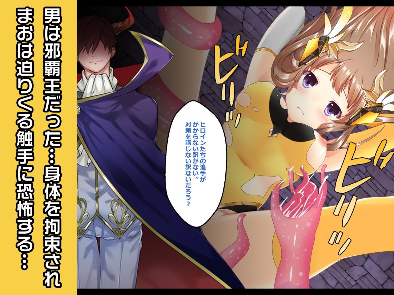 サンプル画像2:白石 まお 〜ヒロイン絶滅計画より〜 勝気なヒロインを悪堕ちさせよ！(チェリーポンド) [d_210627]