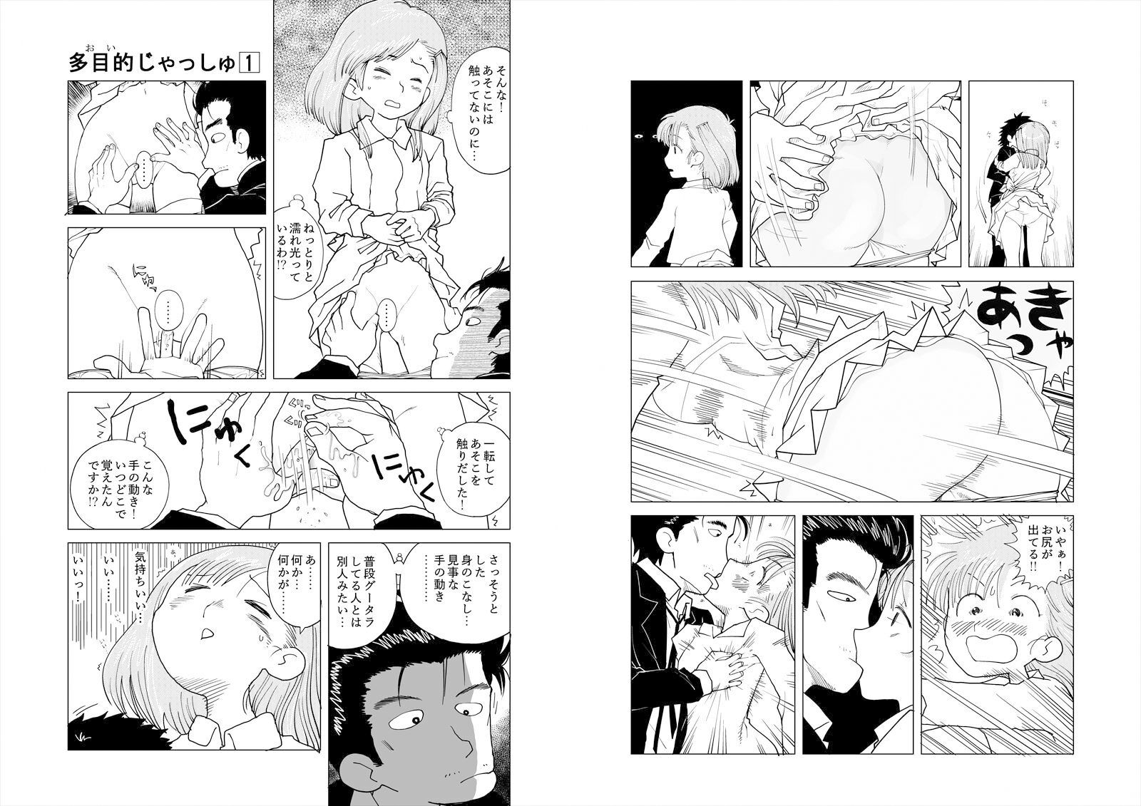 サンプル画像3:多目的トイレ(もじゃ夫) [d_210852]