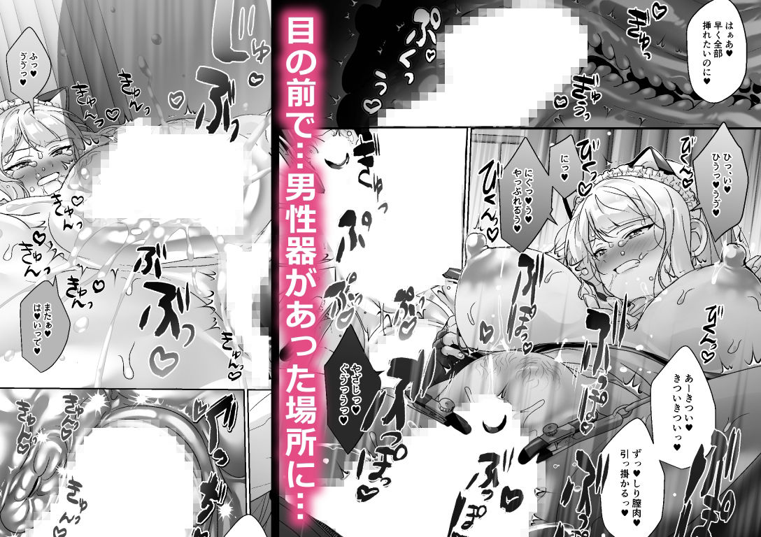 サンプル画像6:生徒会長は女体化から逃げない(ここで乳首をひとつまみ) [d_211493]