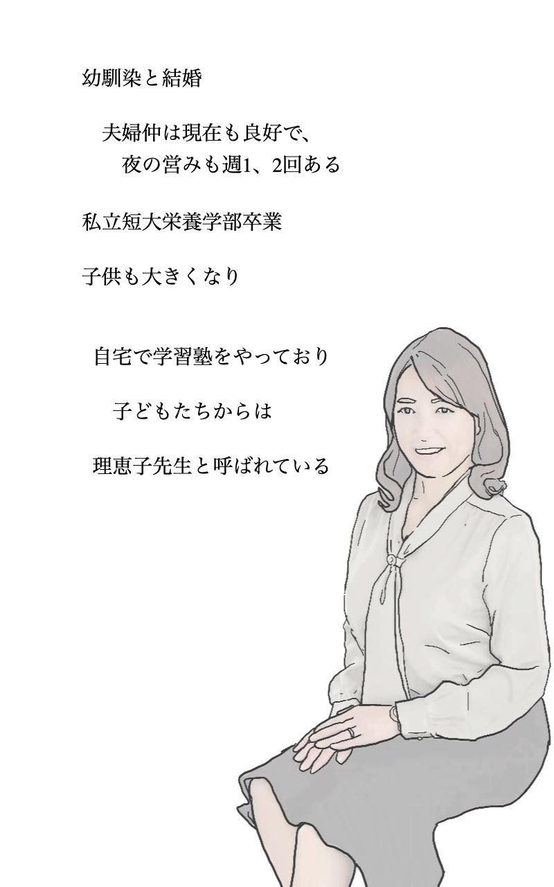 サンプル画像1:近所の奥さん放浪記 真崎さんの奥さん(あいうえ男) [d_211762]