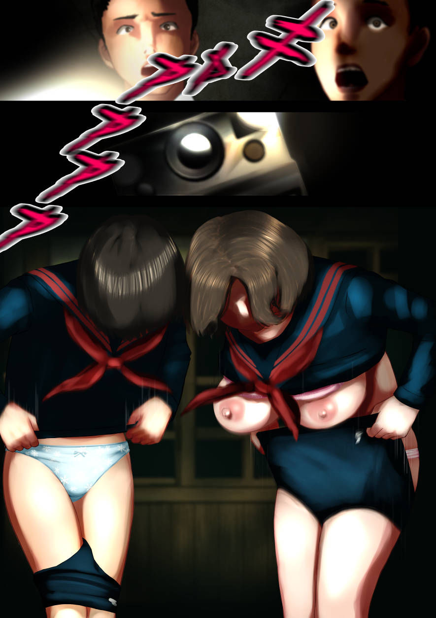 サンプル画像4:廃校舎の怪、戦慄のサイレント・セックス―怪奇譚―性霊と化した怨念に狙われた美少女たちの肉体(四葉弘彦) [d_211846]