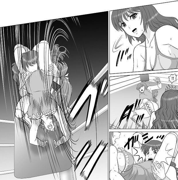 学校で女子プロレス！ 全員失神失禁・○高大編