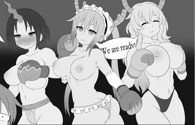 サンプル画像2:Mss Kobayash’s Dragon Boxing(Zarasik) [d_213000]