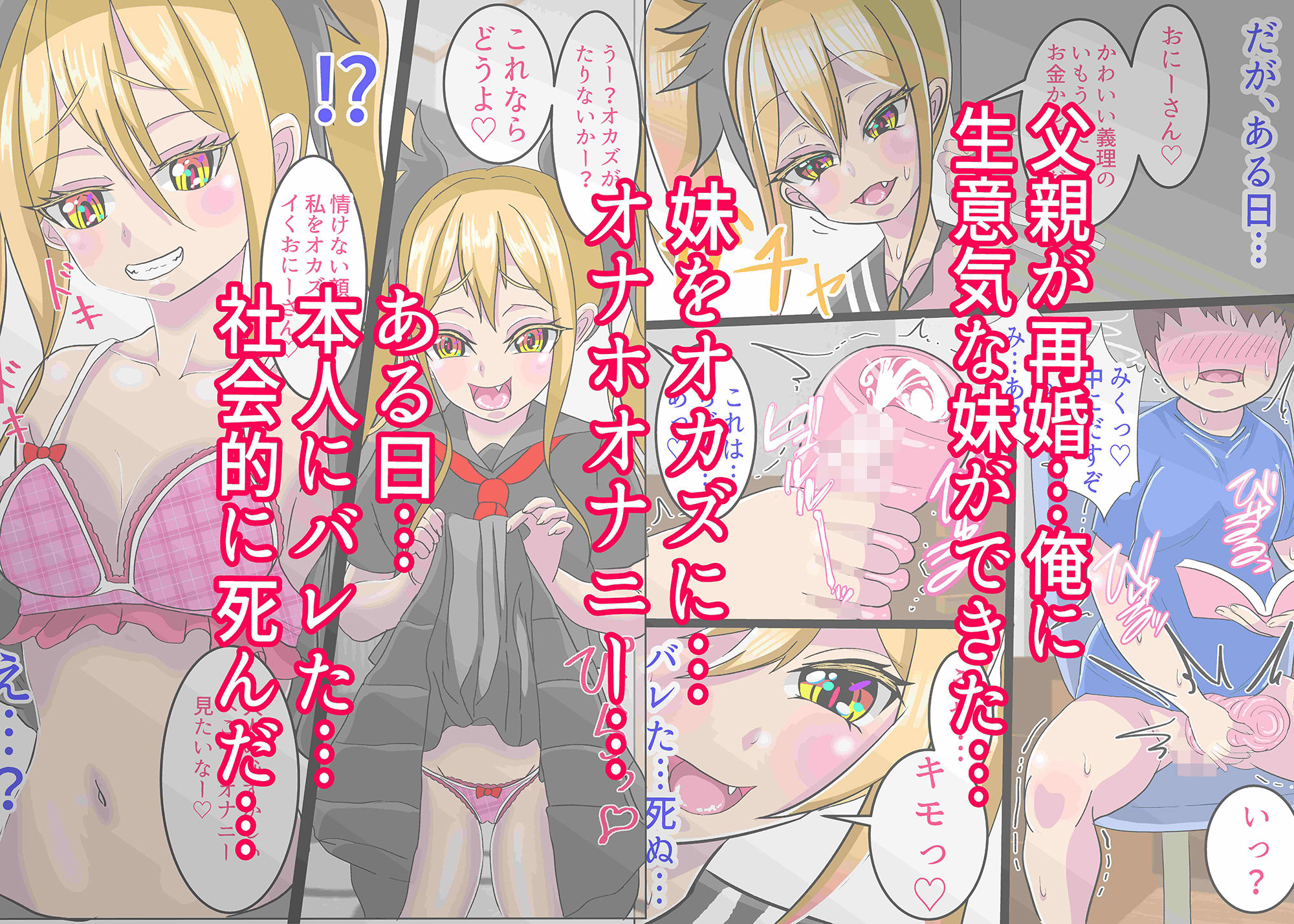 サンプル画像1:義理の妹はメス〇キで初体験の相手でした(やわらぎ亭) [d_213875]