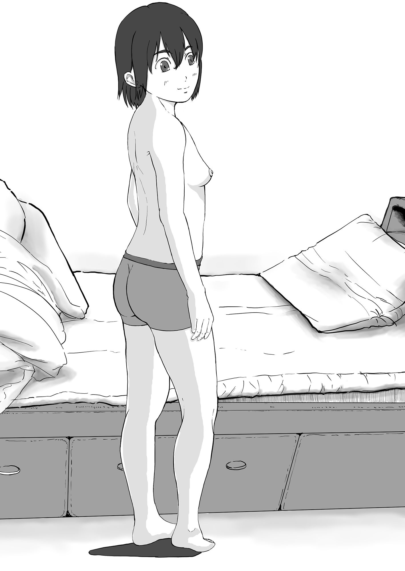 サンプル画像4:女坂の怪異(鷲塚清十郎) [d_214793]