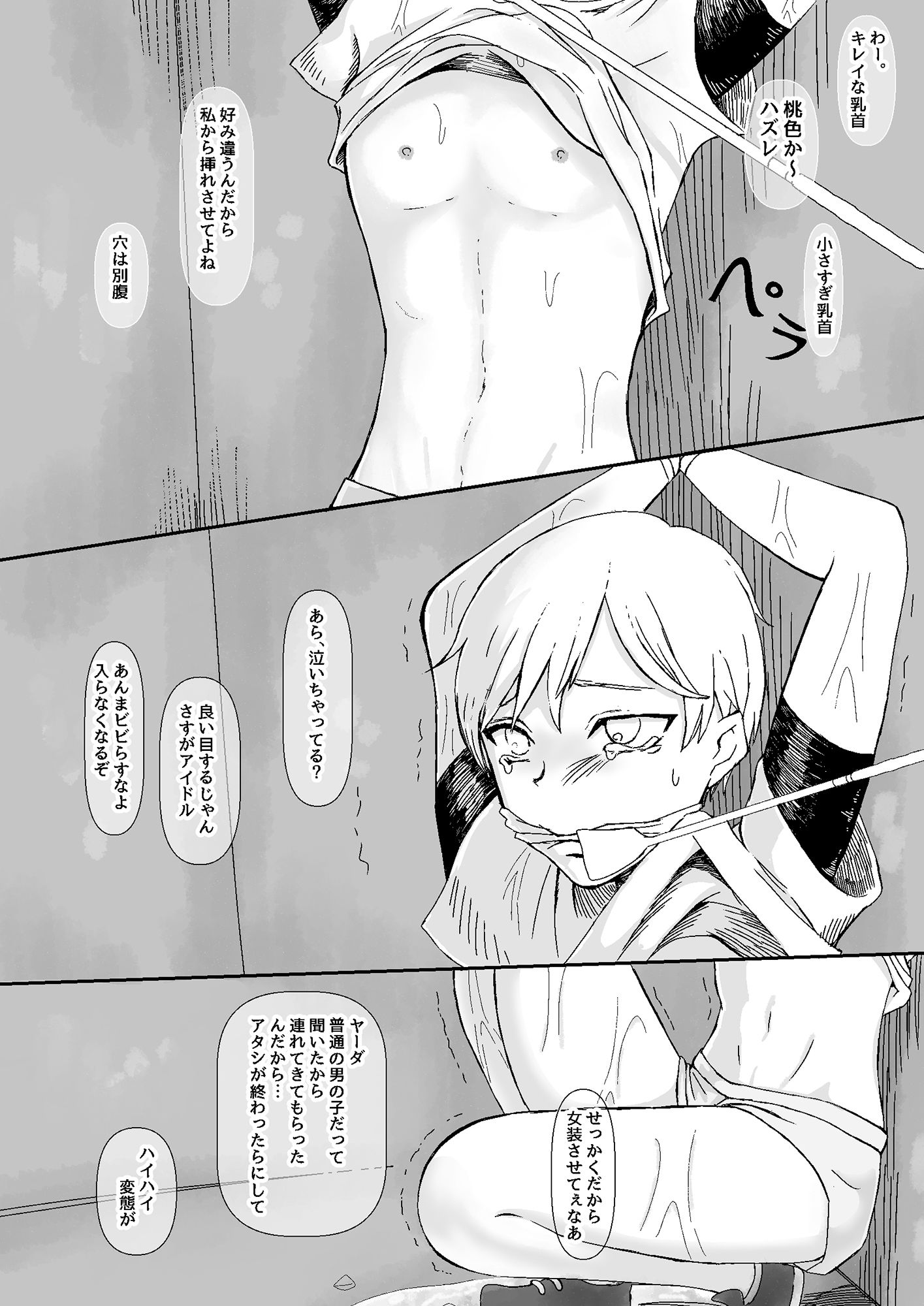 サンプル画像3:女装アイドルは普通の♂のこ(お姉さんといっしょ) [d_215417]