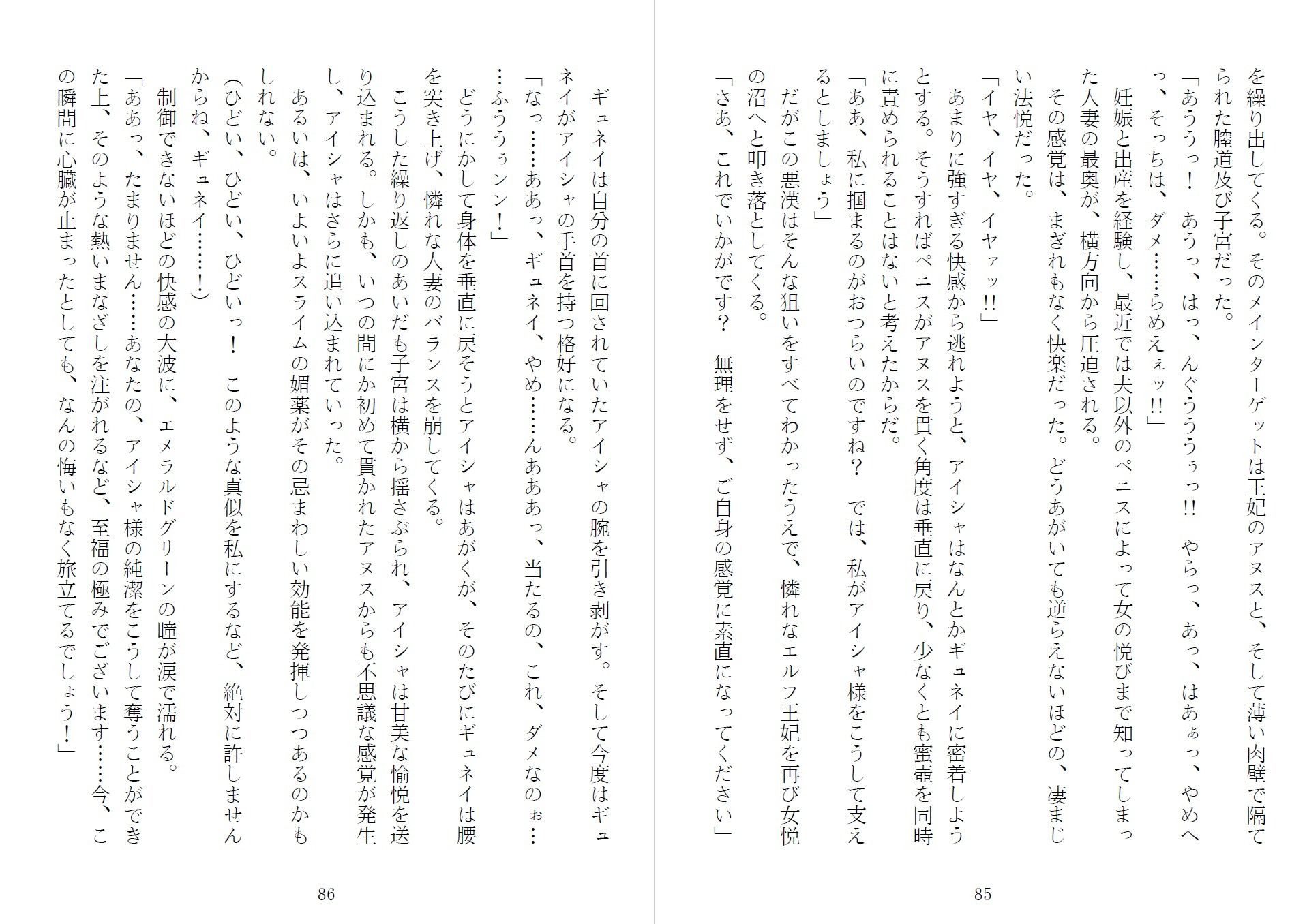 サンプル画像3:アイシャ＆マリナ 背徳のエルフ母娘(青橋商店) [d_215889]