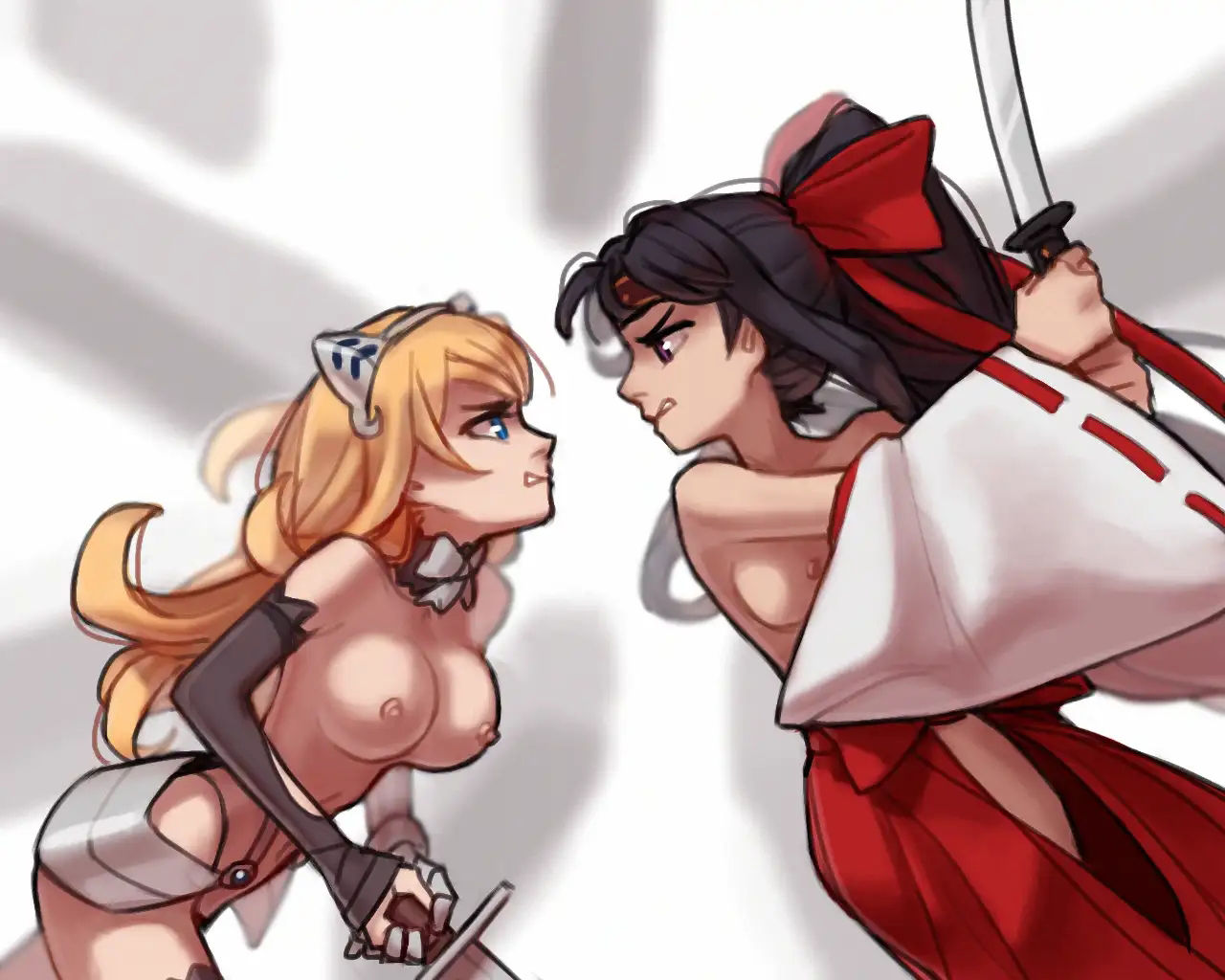 サンプル画像2:剣の王女-剣の戦い-死へのキャットファイト！ スマッシュおっぱい！(PandoraCatfight) [d_216045]