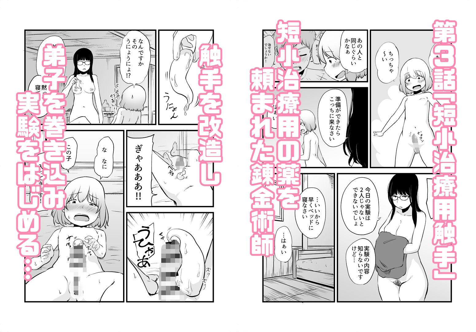 サンプル画像5:錬金術師のえっちな実験室(脳内補完庫) [d_216099]