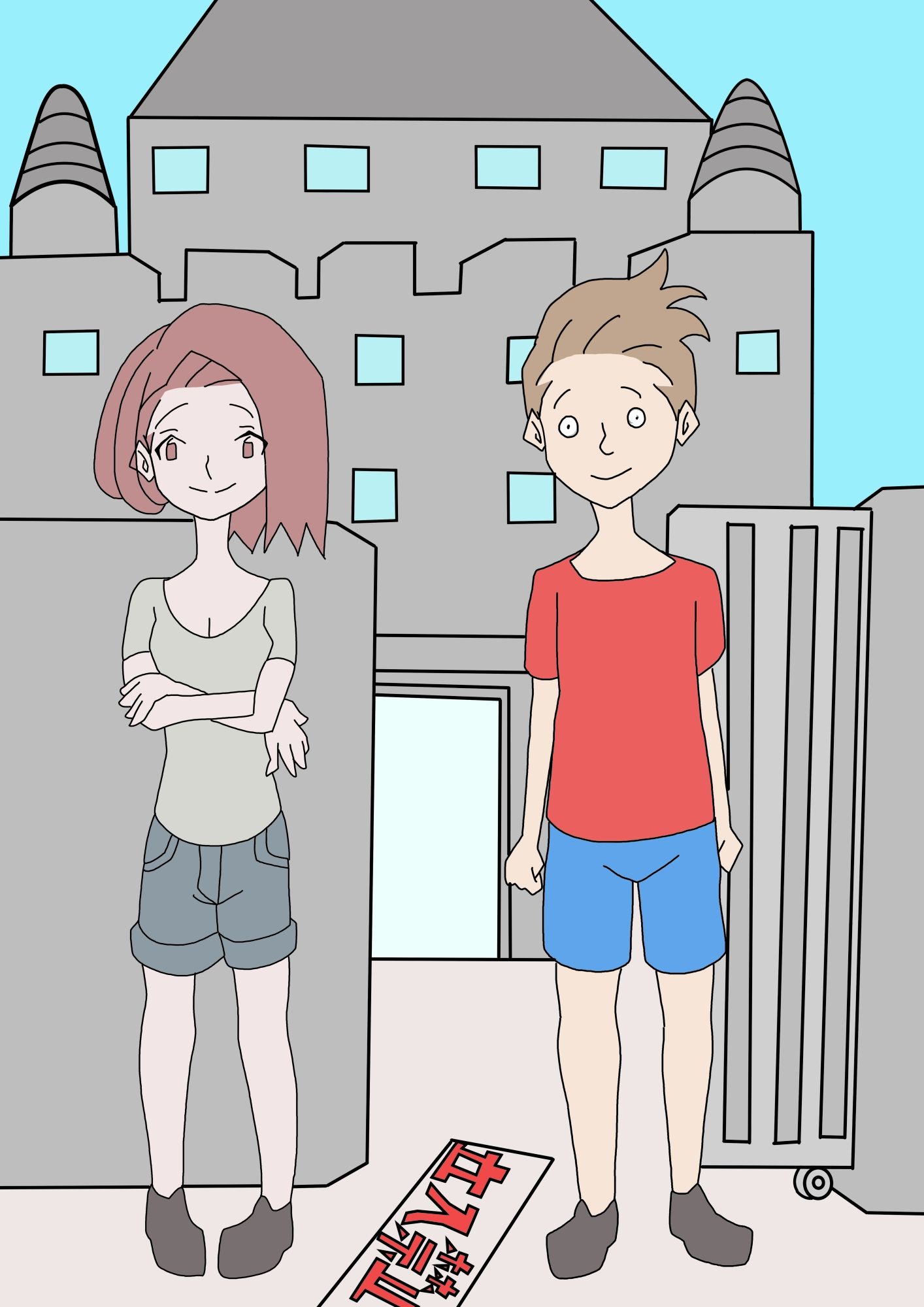 サンプル画像1:転校生との下校中突然の雨、家で雨宿りした件エロいもん 8(あるぴな) [d_216941]