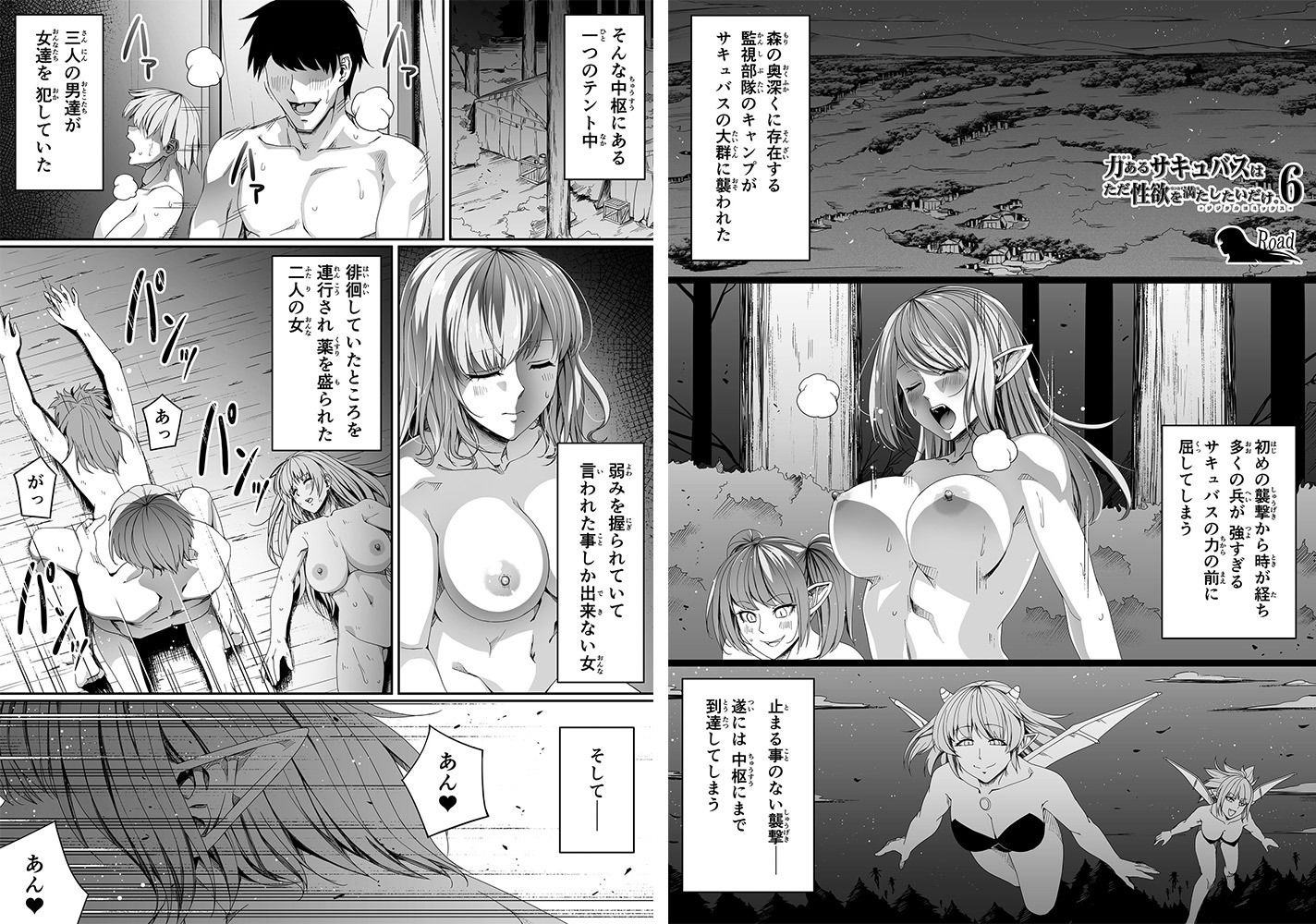 サンプル画像1:力あるサキュバスは性欲を満たしたいだけ 6(Road=ロード=) [d_217526]