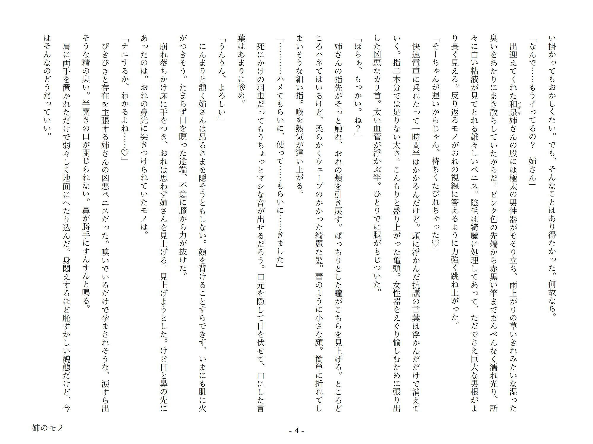 サンプル画像3:姉のモノ(ナマムギ工房) [d_217532]