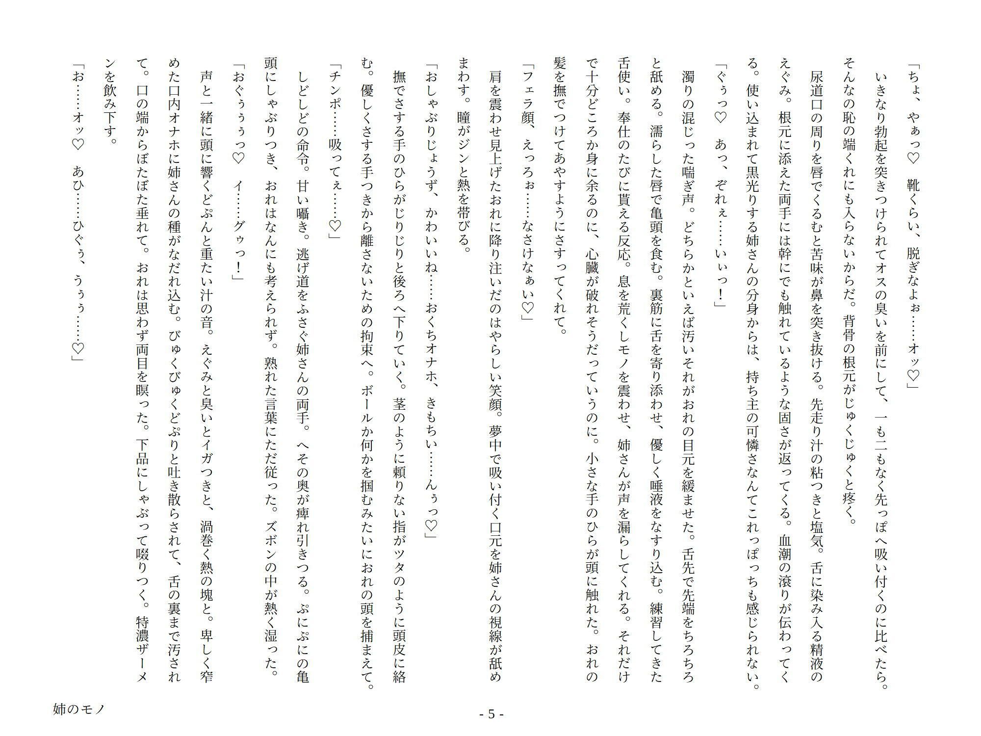 サンプル画像4:姉のモノ(ナマムギ工房) [d_217532]