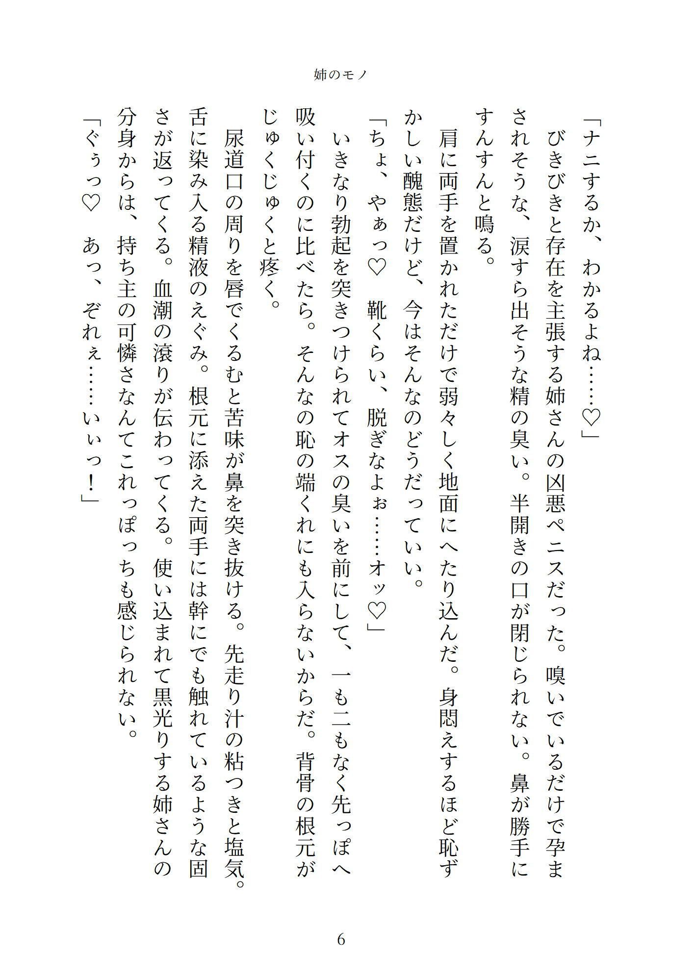 姉のモノ