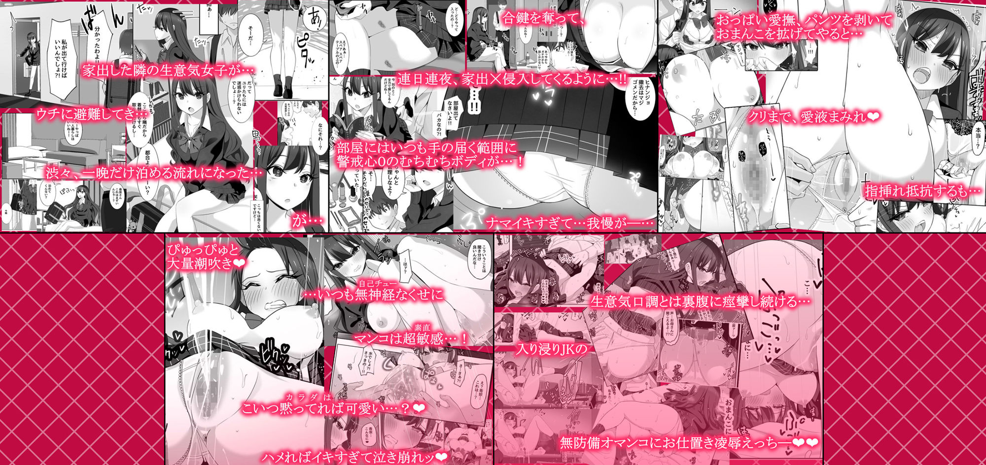 サンプル画像3:ランジェリーガール全作品パック〜生意気催●＆ロシア美女＆家出JK〜(ランジェリーガール) [d_218120]